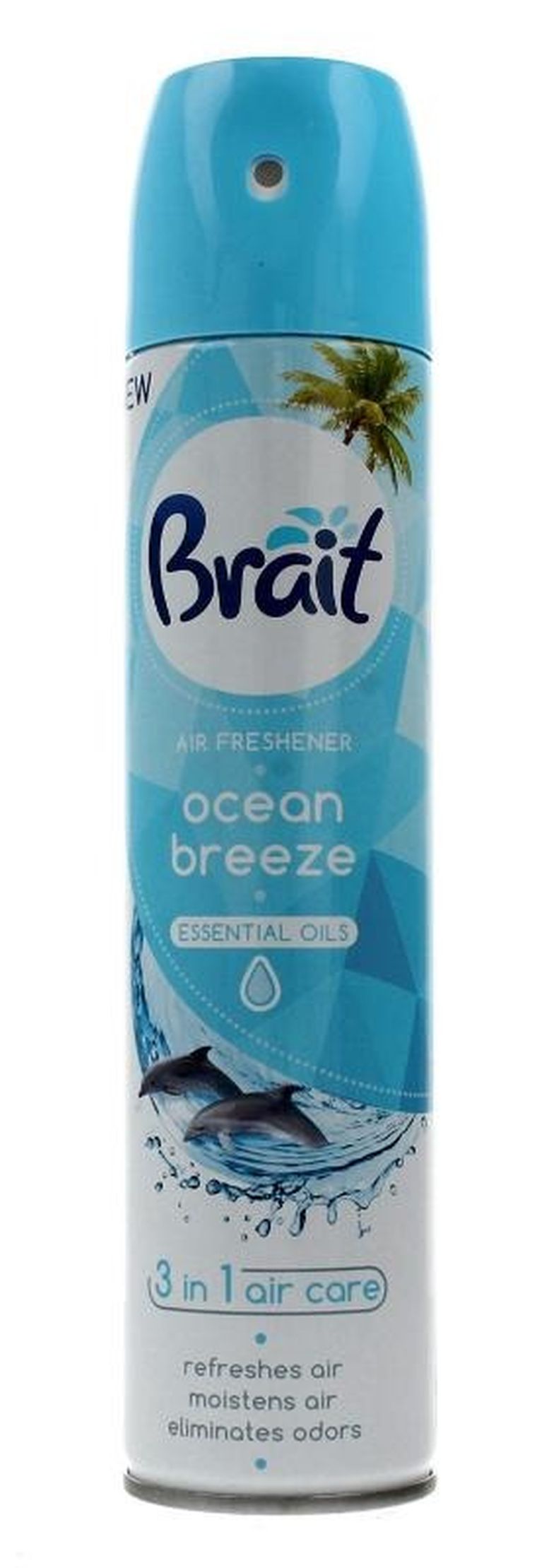 Brait, Air Care 3in1, odświeżacz powietrza klasyczny, ocean breeze, 300 ml