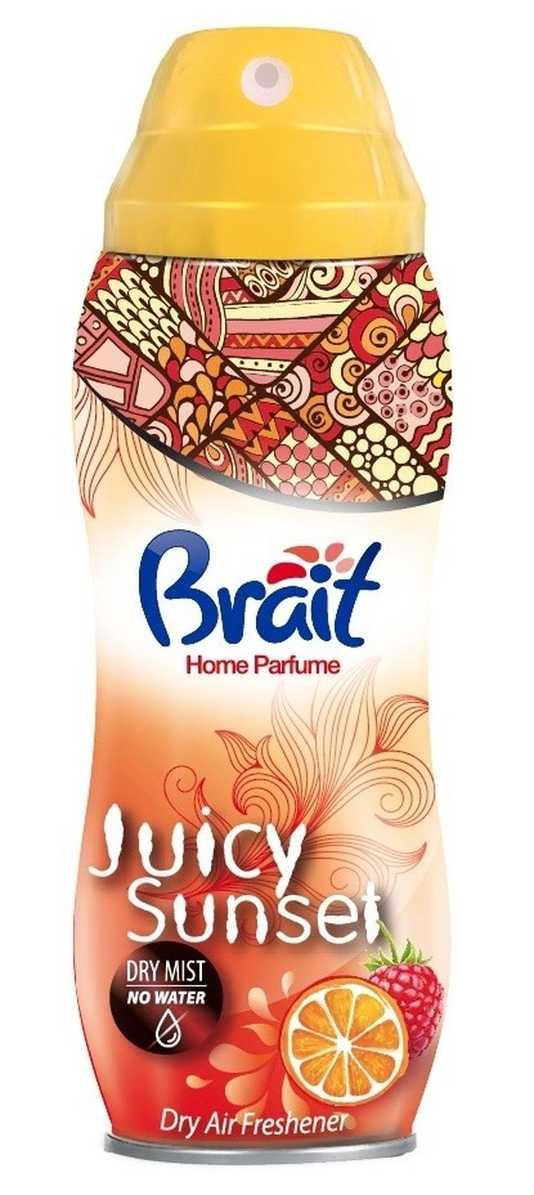 Brait, Dry Air Freshener, suchy odświeżacz powietrza, Juicy Sunset, 300 ml
