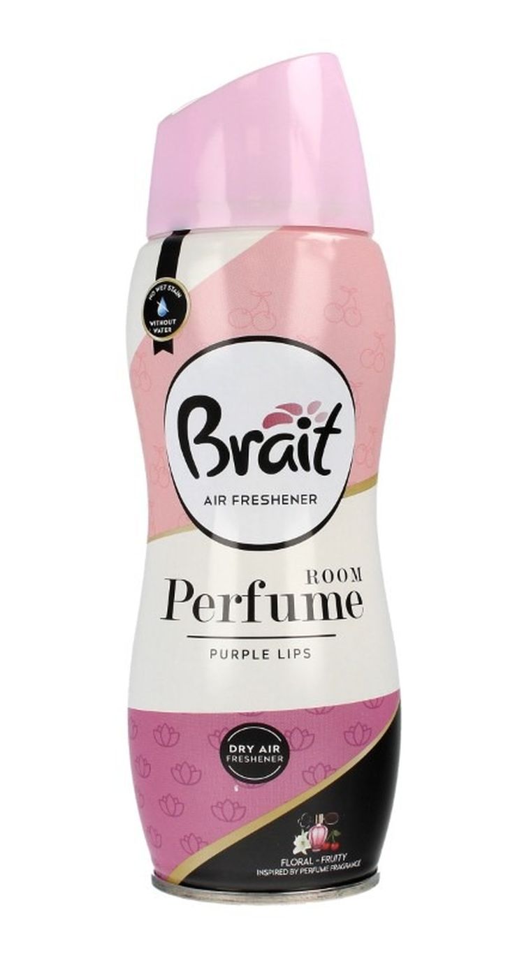 Brait, Dry Air Freshener, suchy odświeżacz powietrza, Room Perfume, Purple Lips, 300 ml