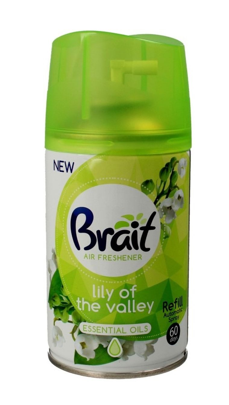 Brait, Lily Of The Valley, odświeżacz automatyczny, zapas, 250 ml