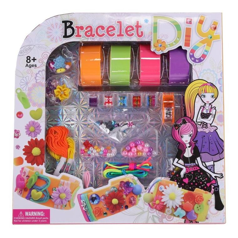 Bransoletki, zestaw kreatywny