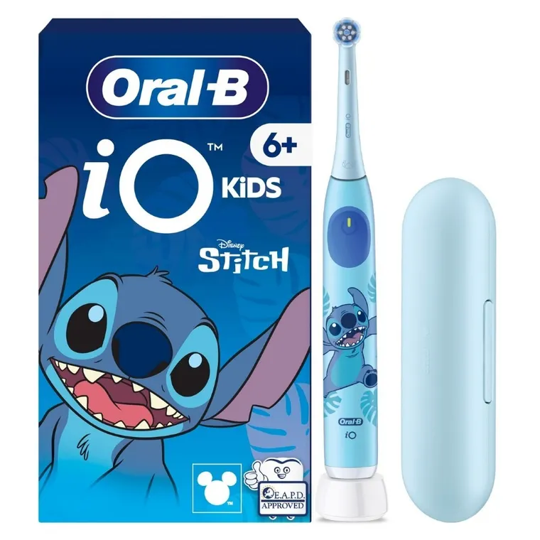 Braun, Oral-B, Lilo i Stitch, iO2 Kids, szczoteczka akumulatorowa dla dzieci