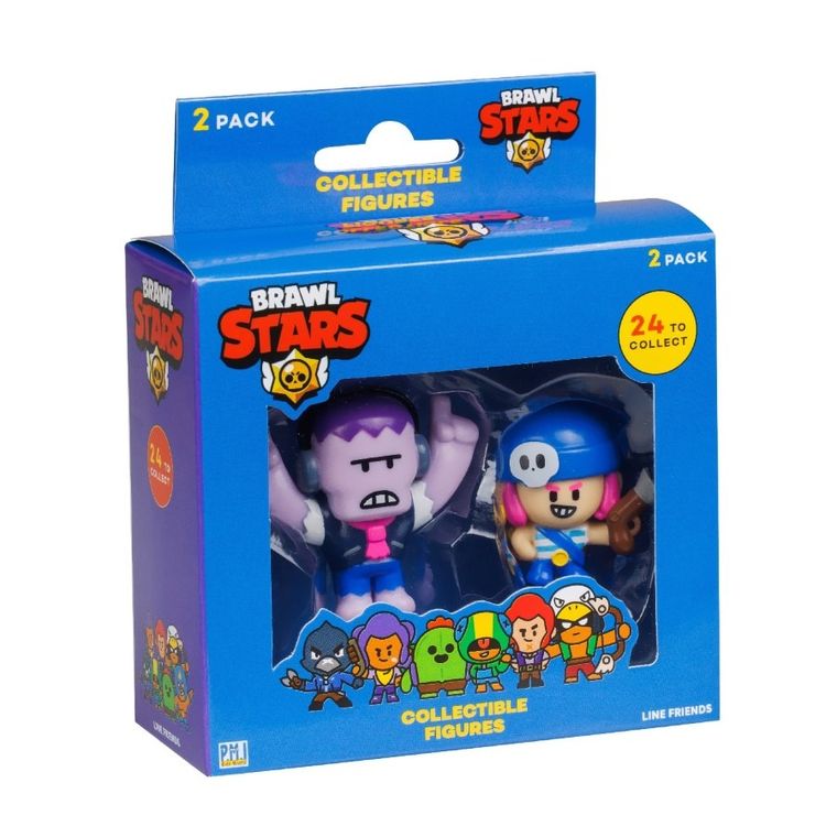 Brawl Stars, Frank i Penny, figurki kolekcjonerskie, 2 szt.