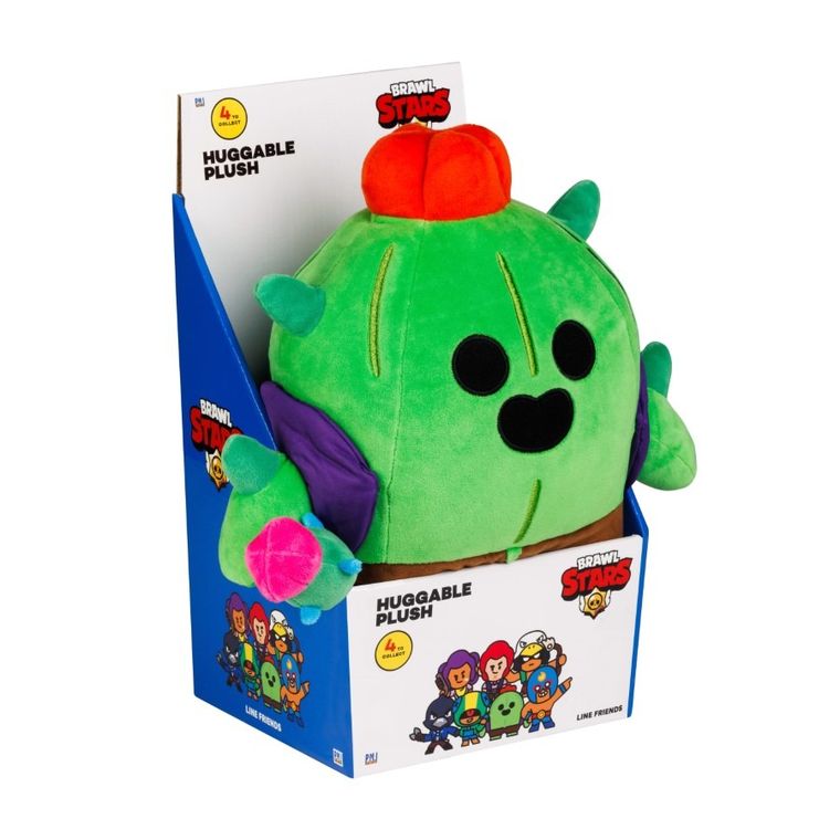 Brawl Stars, Huggable Plush, Spike, maskotka, 30 cm