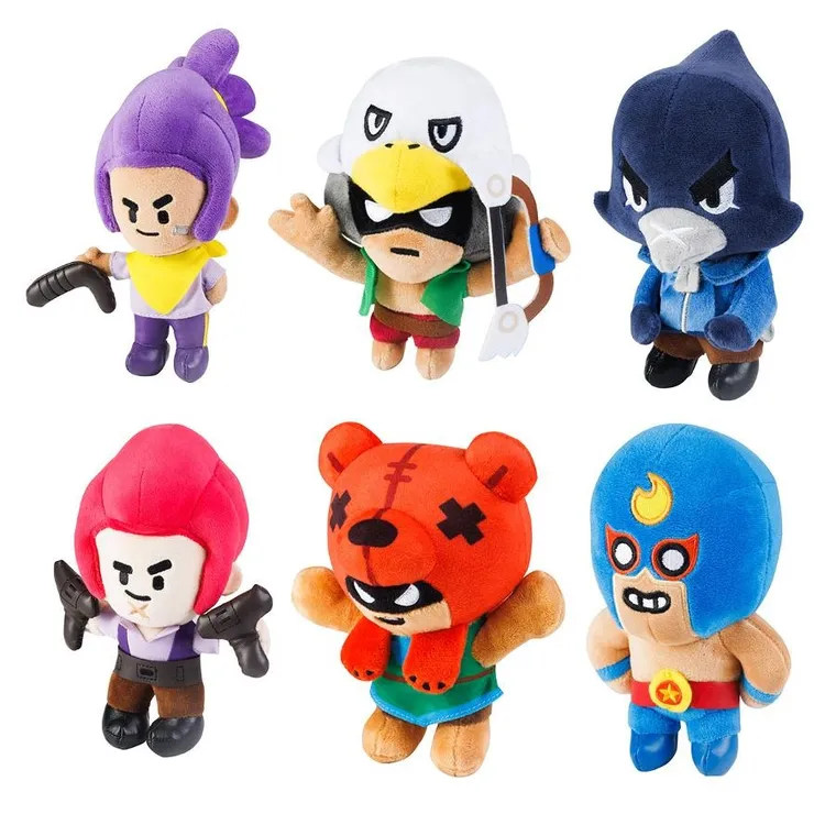 Brawl Stars, pluszowa maskotka, 16 cm