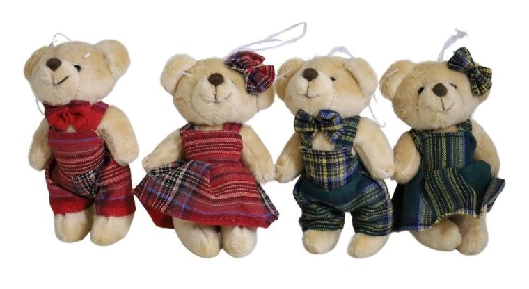 Breloczek miś, 6-4-10 cm