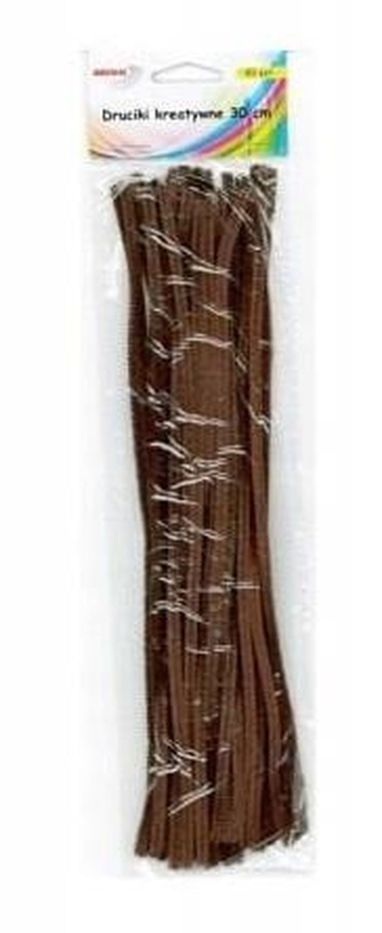 Brewis, druciki kreatywne, brązowe, 40 szt.
