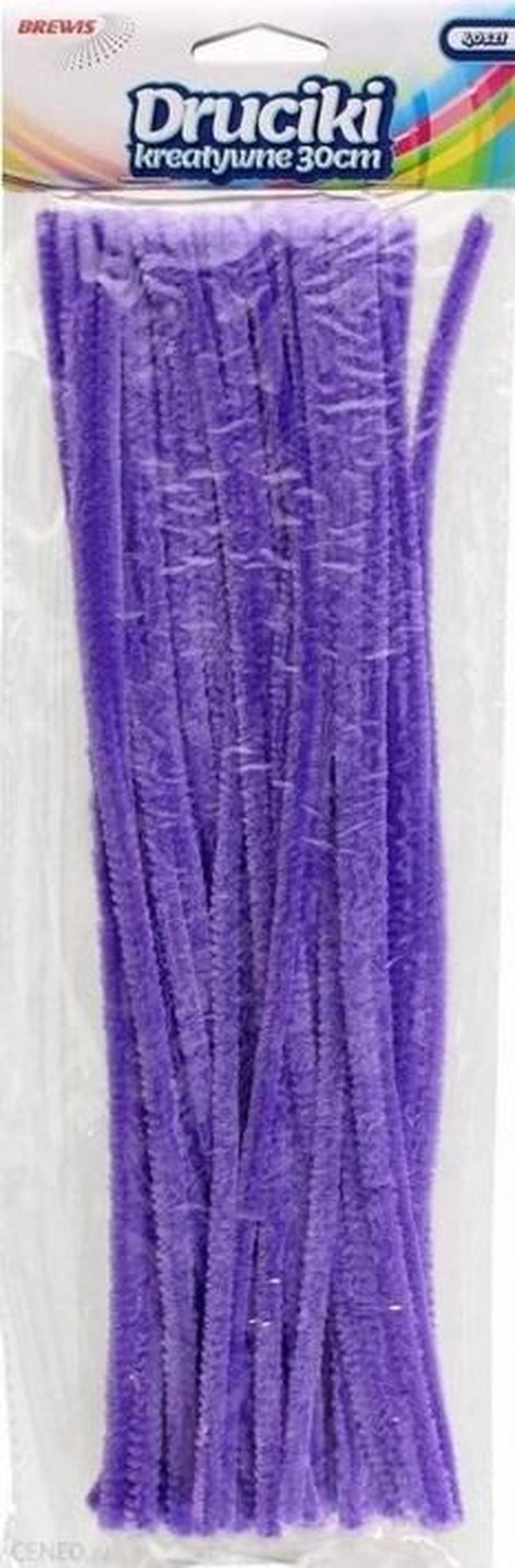 Brewis, druciki kreatywne, fioletowe, 40 szt.