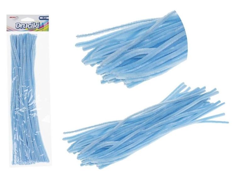 Brewis, druciki kreatywne, jasny niebieski