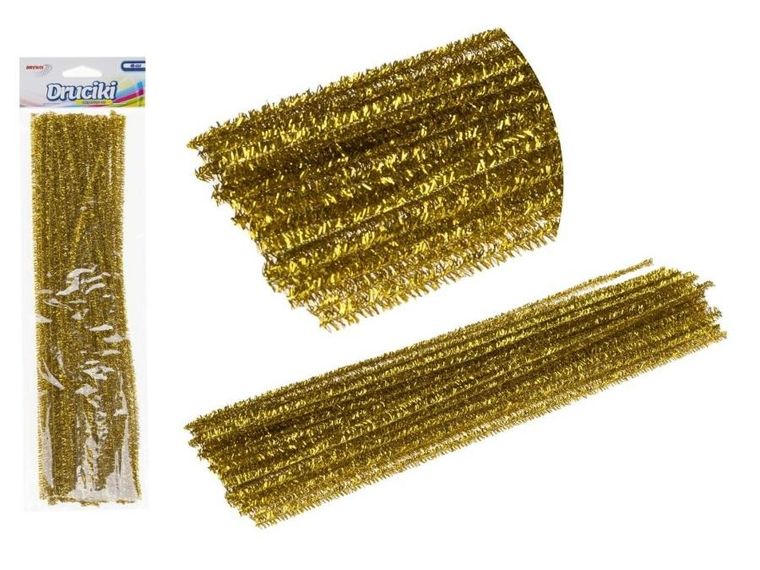 Brewis, druciki kreatywne, metaliczny jasny