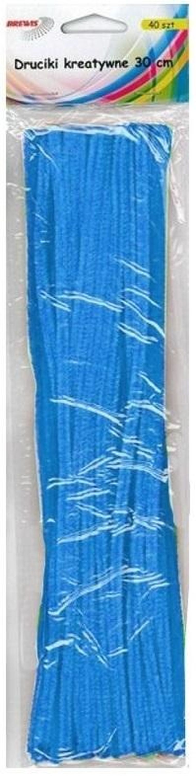 Brewis, druciki kreatywne, niebieskie, 40 szt.