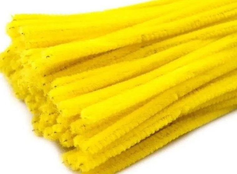 Brewis, druciki kreatywne, żółte, 40 szt.