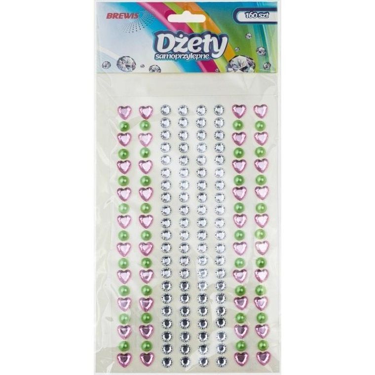Brewis, dżety samoprzylepne, 160 szt.
