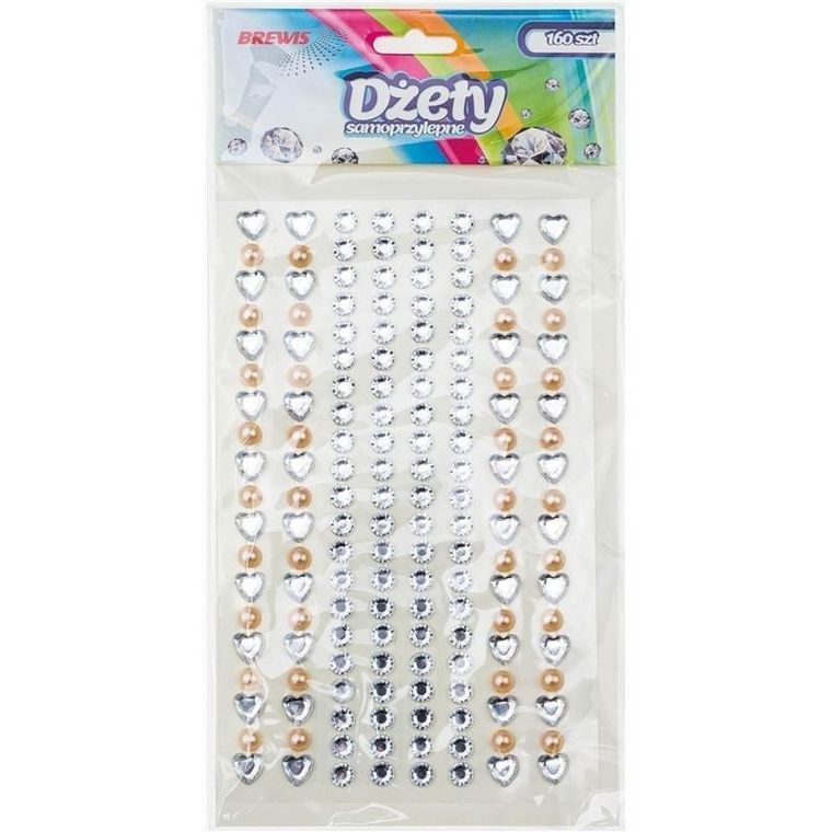 Brewis, dżety samoprzylepne, 160 szt.