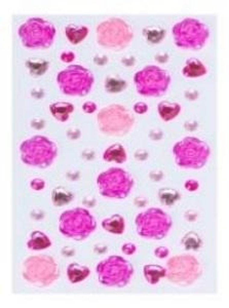 Brewis, dżety samoprzylepne, różowe