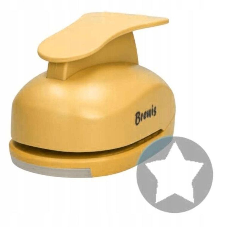 Brewis, dziurkacz ozdobny, gwiazdka, 7,6 cm