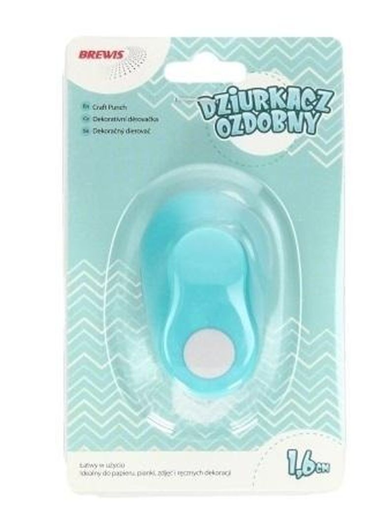 Brewis, dziurkacz ozdobny, koło, 1,6 cm
