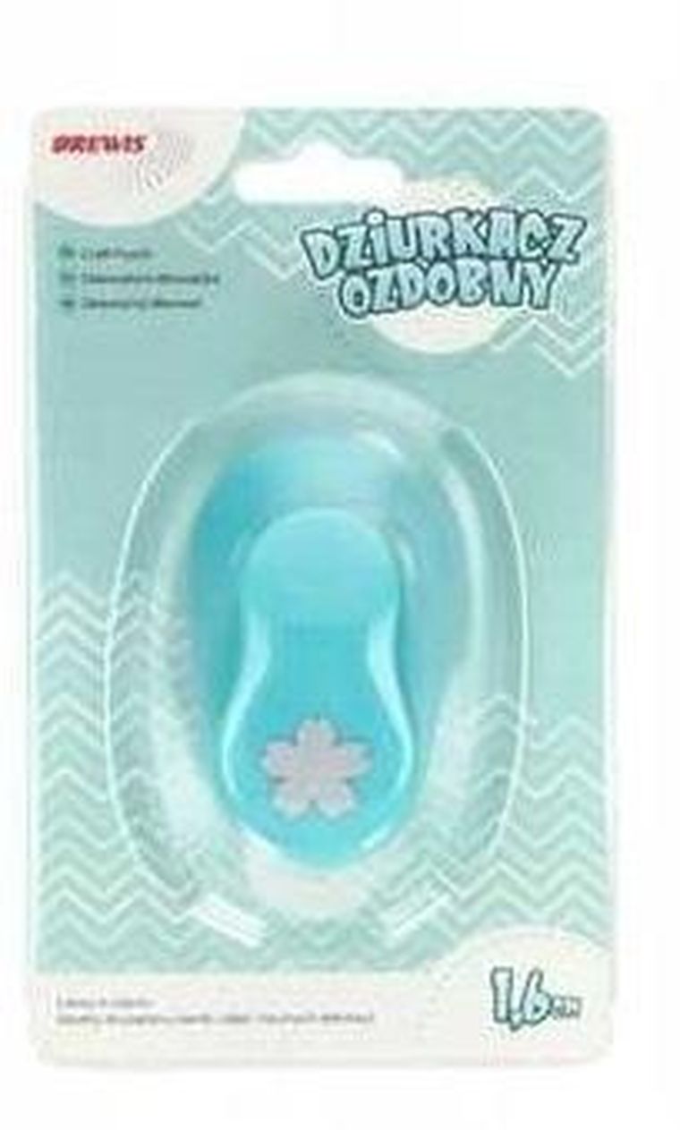 Brewis, dziurkacz ozdobny, kwiat, 1,6 cm