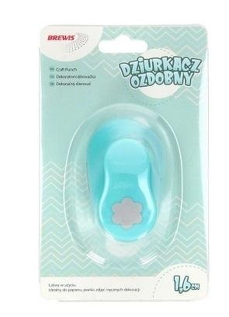 Brewis, dziurkacz ozdobny, kwiat, 1,6 cm