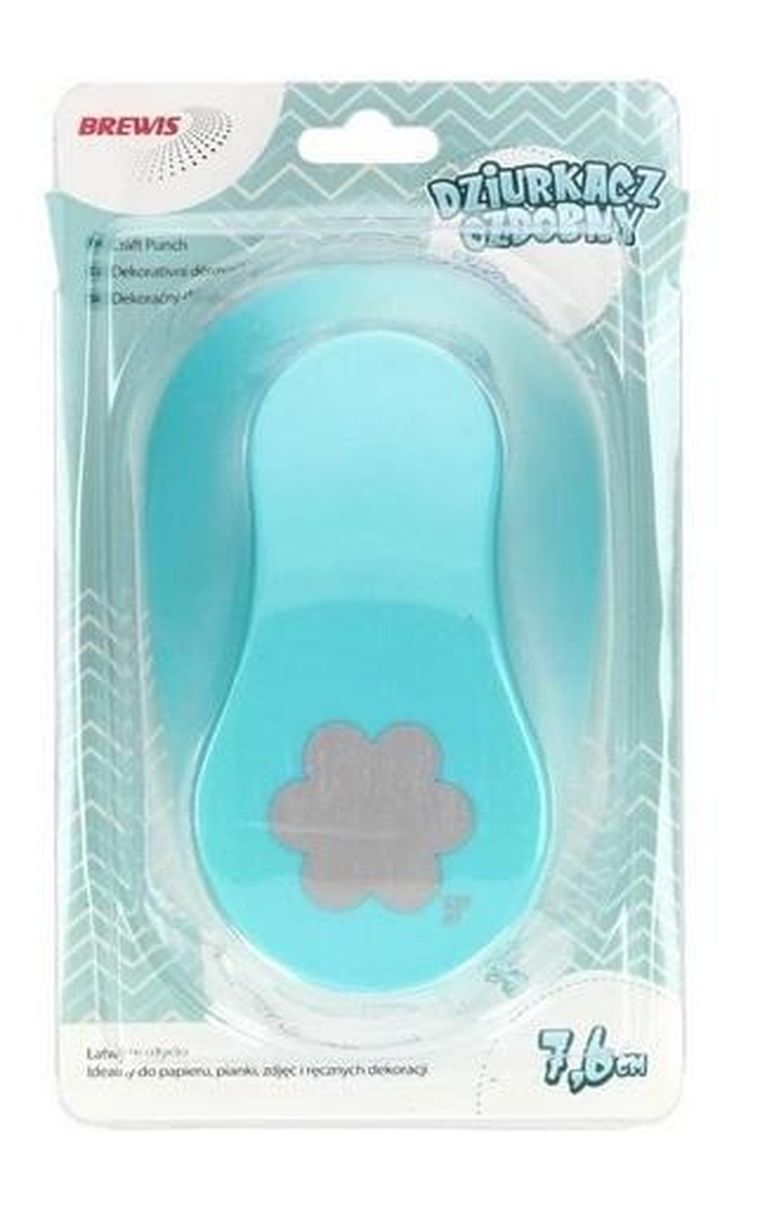 Brewis, dziurkacz ozdobny, kwiat, 7,6 cm