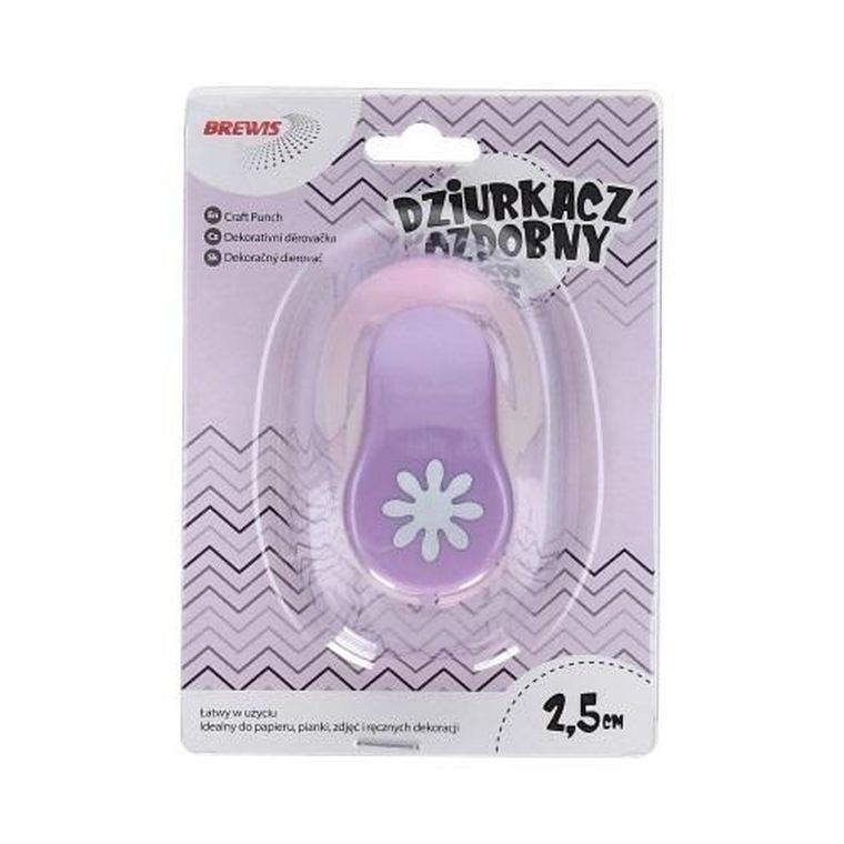 Brewis, dziurkacz ozdobny, kwiatek, 2.5 cm, 1 szt.
