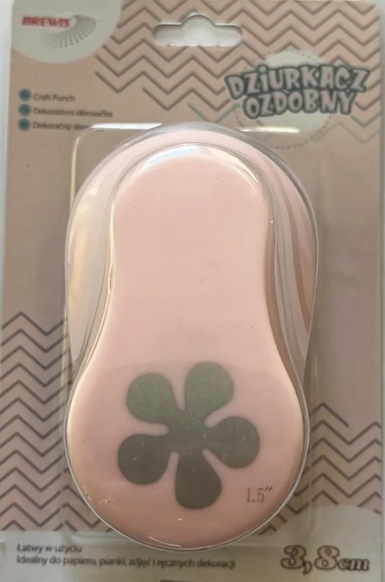 Brewis, dziurkacz ozdobny, Kwiatek, 3.8cm