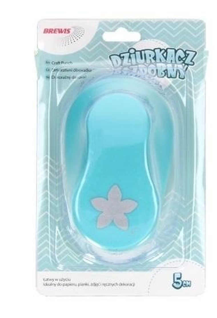 Brewis, dziurkacz ozdobny, kwiatek, 5 cm