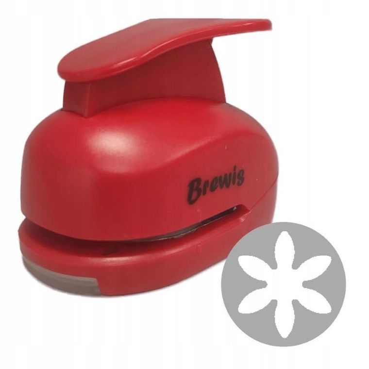 Brewis, dziurkacz ozdobny, kwiatek, 7.6 cm