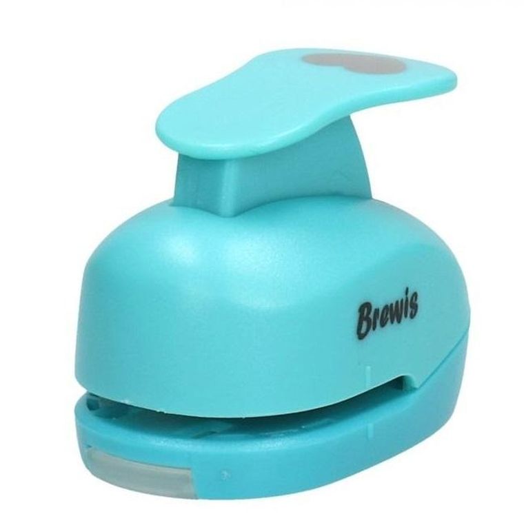 Brewis, dziurkacz ozdobny, serce, 5 cm