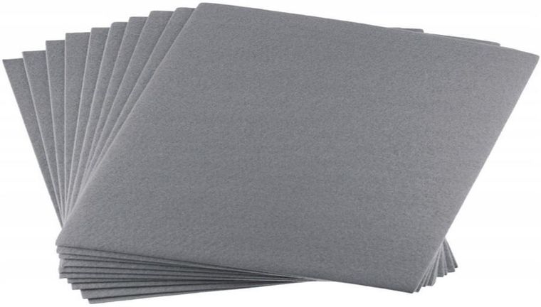 Brewis, filc A3, szary, 1 mm, 10 szt.