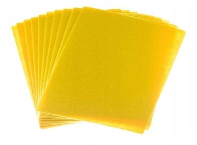 Brewis, filc A4, żółty, 1 mm, 10 szt.