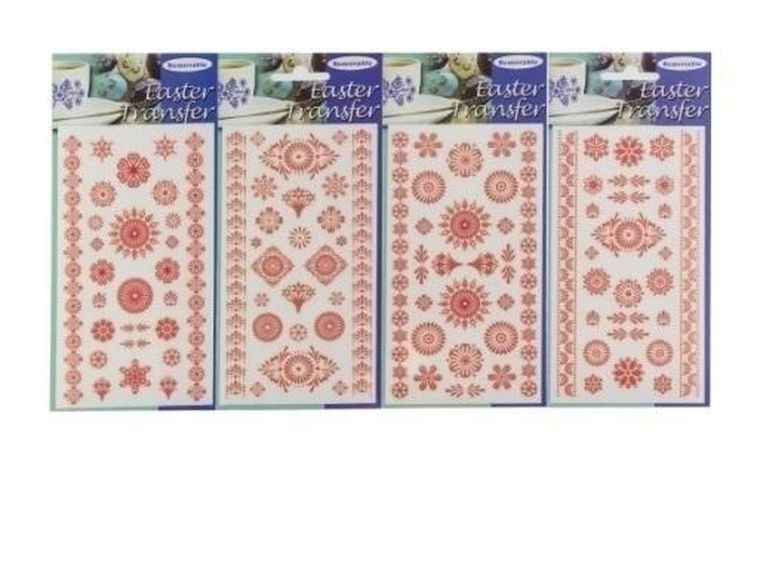 Brewis, kalkomania na pisanki, czerwona, 1 szt.