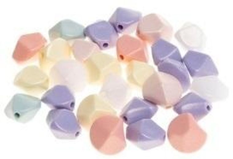 Brewis, koraliki akrylowe do nawlekania, 20g