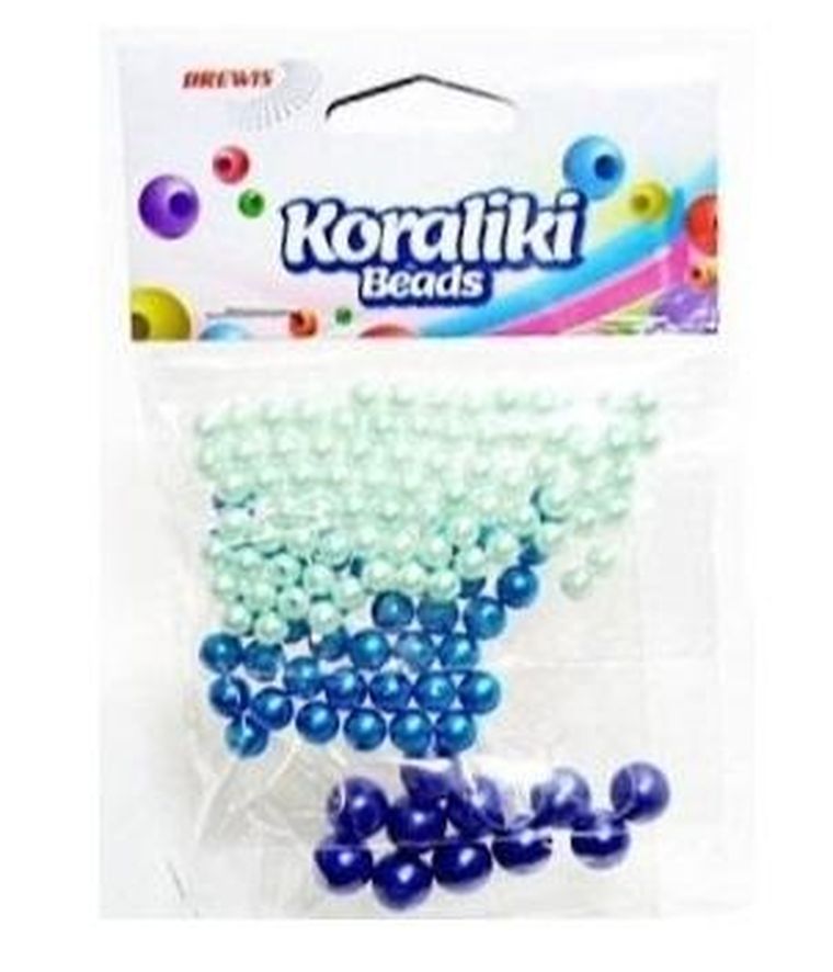 Brewis, koraliki do nawlekania, 3 odcienie niebieskiego, 36g