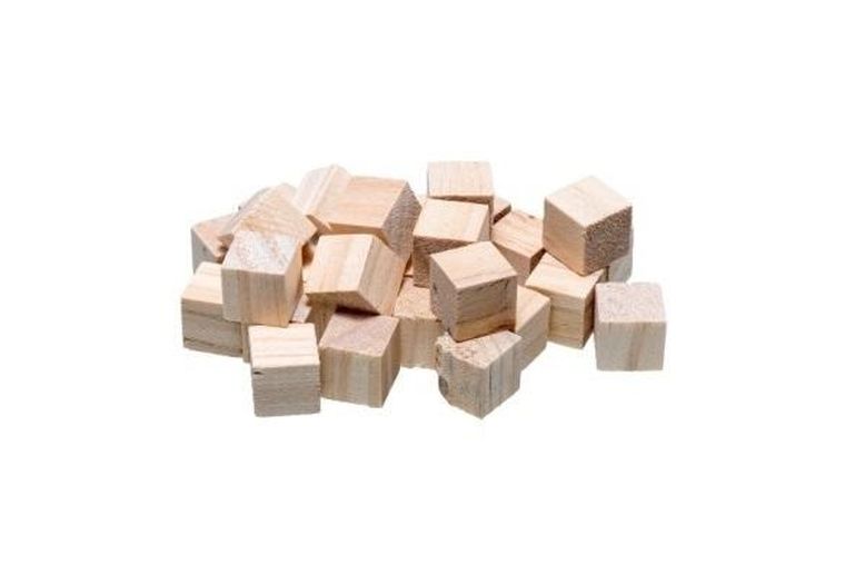 Brewis, kostki drewniane, naturalne, 1,5 cm, 21 szt.