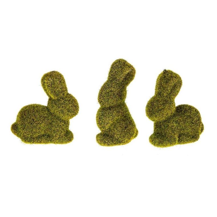 Brewis, króliczki welurowe, figurki, 3 szt.