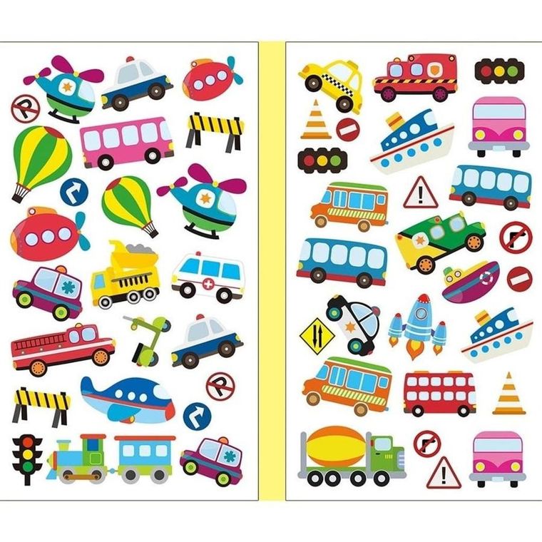 Brewis, naklejki, transport