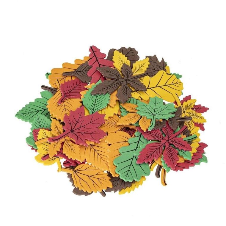 Brewis, naklejki z pianki, jesień, 60 szt.