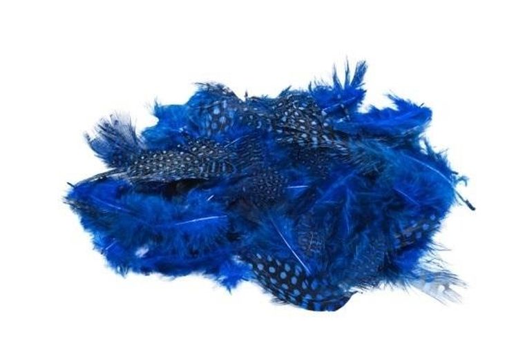 Brewis, piórka nakrapiane, niebieskie, 3g
