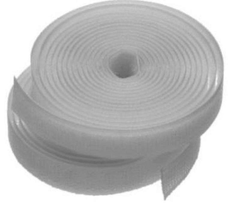 Brewis, rzep samoprzylepny, biały, 2m