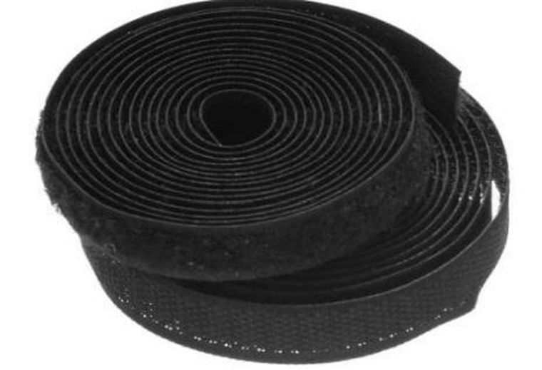 Brewis, rzep samoprzylepny, czarny, 2m