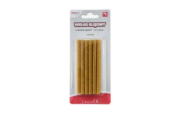 Brewis, Wkład klejowy złoty, 6 szt.