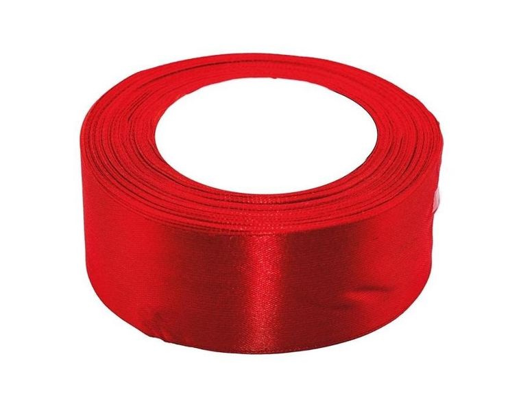 Brewis, wstążka satynowa, czerwona, 50mmx32m