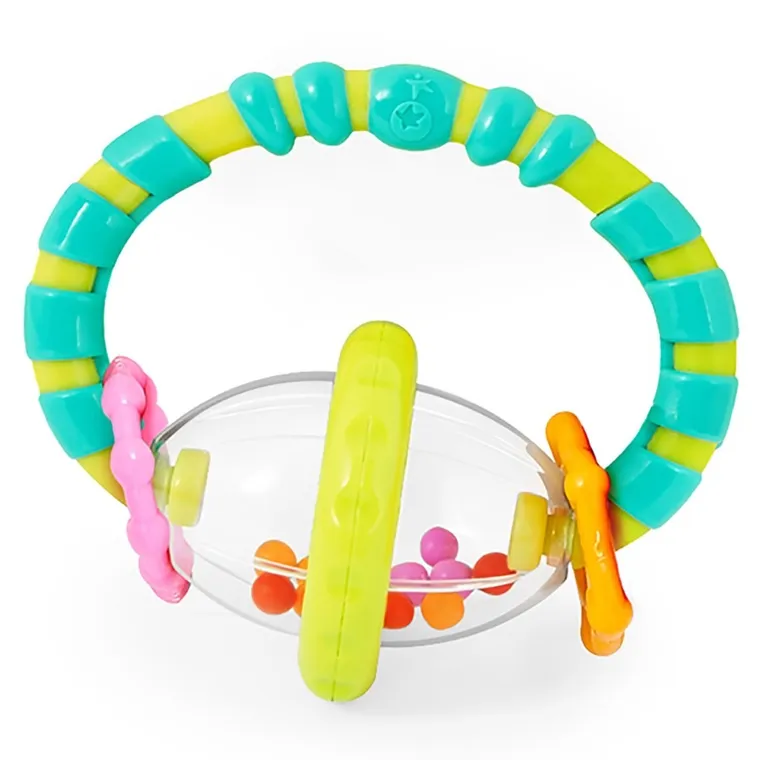 Bright Starts, grzechotka owalna, gryzak