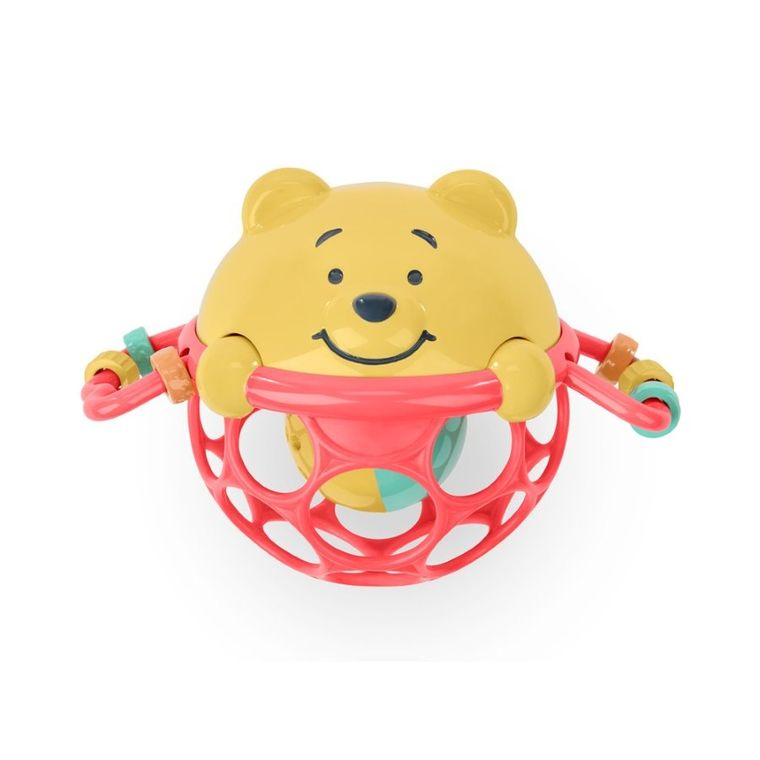 Bright Starts, Kubuś Puchatek, Jingle & Shake, grzechotka sensoryczna, oball