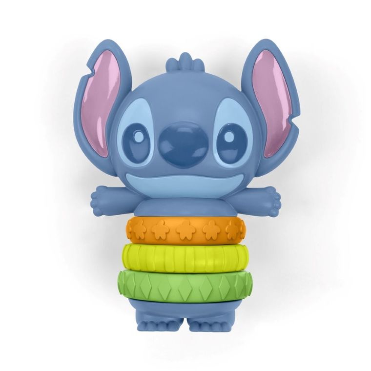 Bright Starts, Lilo i Stitch, grzechotka z pierścieniami, zabawka sensoryczna