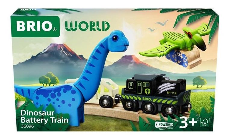 Brio World, Dino, pociąg do przewożenia dinozaurów, kolejka z figurkami