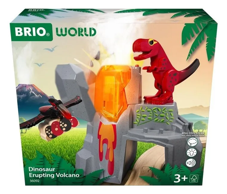 Brio World, Dino, wulkan z dinozaurami