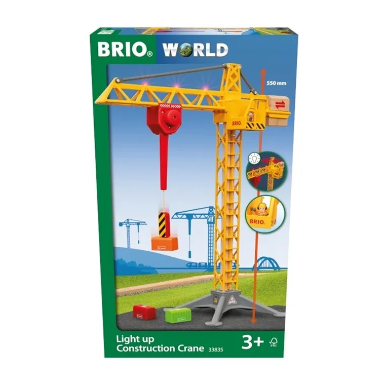 Brio World, Dźwig budowlany, podświetlany