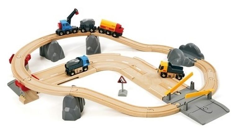 Brio World, Kamieniołom, kolejka drewniana